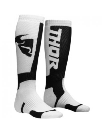 Ponožky Thor S8Y MX white/black detské