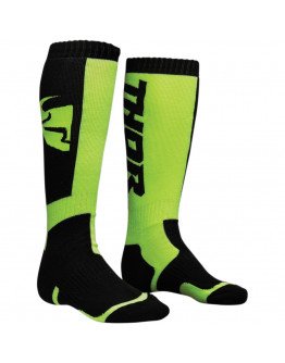 Ponožky Thor S8Y MX black/lime detské