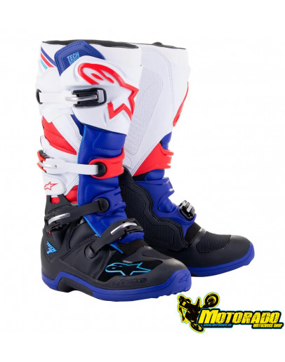 Alpinestars TECH 7 BLACK/BLUE/RED/WHITE 11 (45,5)