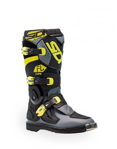 Detské kĺbové čižmy SIDI Flame black/lime