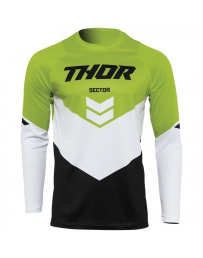Dres Thor Sector Chev black/green 2022