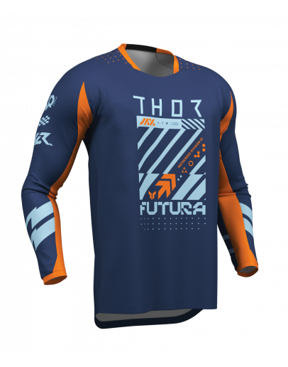 Dres Thor LAUNCHMODE Futura navy/orange