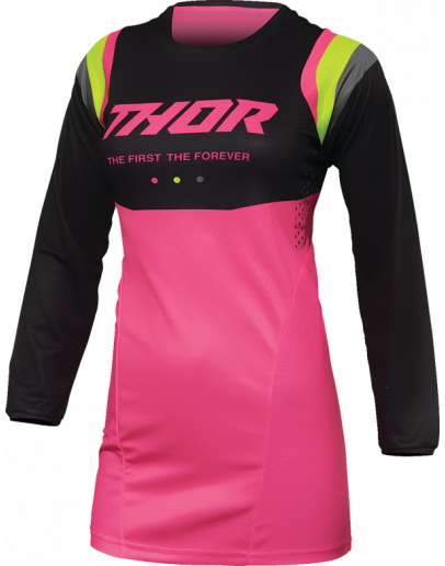 Dres Thor Pulse Rev charcoal/flo pink dámsky