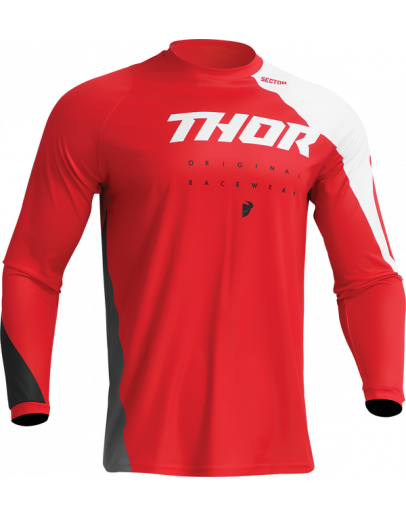 Dres Thor Sector Edge red/white detský