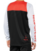 Dres 100% R-CORE LS black/red