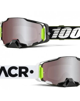 100% Armega RACR CAIROLI Hiper mirror silver lens 
