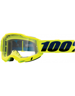 100% Accuri 2 Neon Yellow s čírym sklom