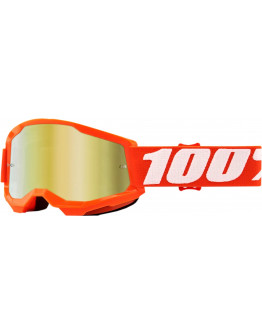 100% Strata 2 Orange JUNIOR so zrkadlovým sklom