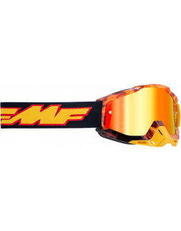 Okuliare 100% FMF POWERBOMB Spark so zrkadlovým sklom