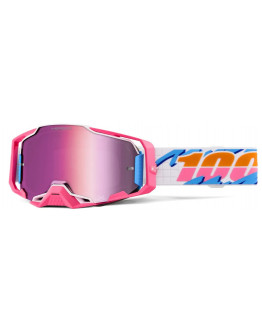 100% Armega LEFREAK HIPER mirror pink lens