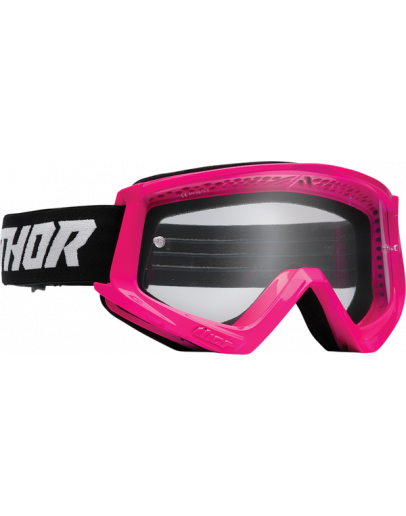 Okuliare Thor Combat fluo pink detské