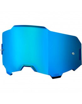 Zrkadlové sklo do okuliarov 100% ARMEGA modré