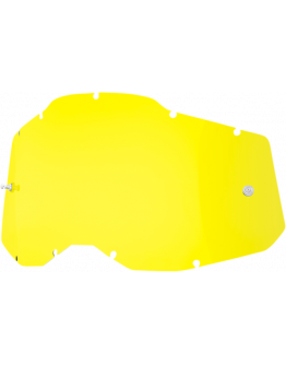 Dymové sklo do okuliarov 100% Accuri 2/Racecraft 2/Strata 2 žlté
