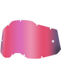 Zrkadlové sklo do okuliarov 100% Strata 2,Accuri 2, Racecraft 2 pink