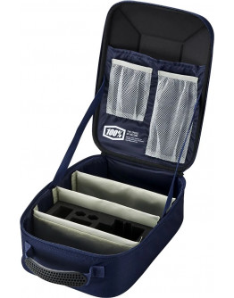 Taška na okuliare 100% LOUIS navy/grey