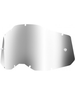 Zrkadlové sklo do okuliarov 100% Strata 2,Accuri 2, Racecraft 2 silver