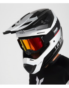 Prilba Thor FLEET Storm black/white