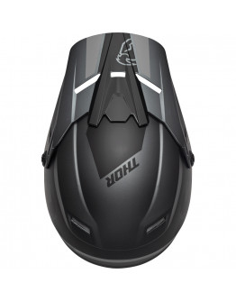 Prilba Thor split charcoal/black MIPS detská