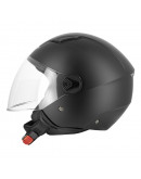 Prilba EIGHT Jet S779 Leov LV black matt