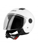 Prilba EIGHT Jet S779 Leov LV white