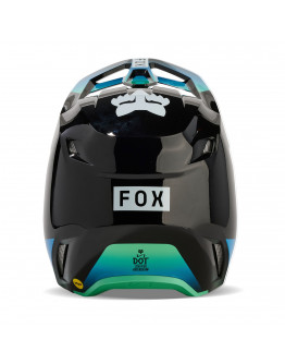 Prilba FOX V1 Ballast black/blue 2024
