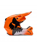 Prilba FOX V1 SHIELD fluorescent orange
