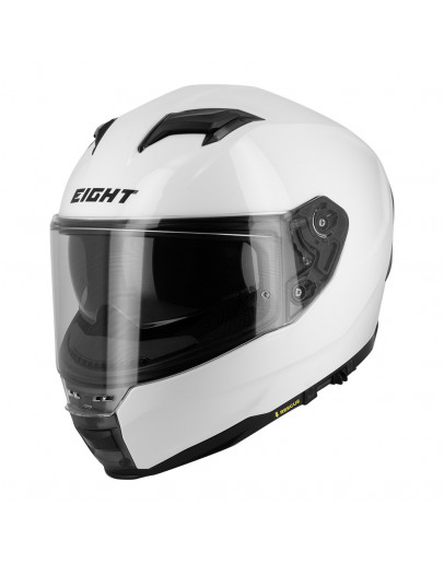 Prilba na cestný motocykel EIGHT S442 white