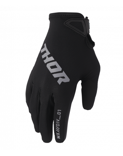 Rukavice Thor Ridemode Static black detské