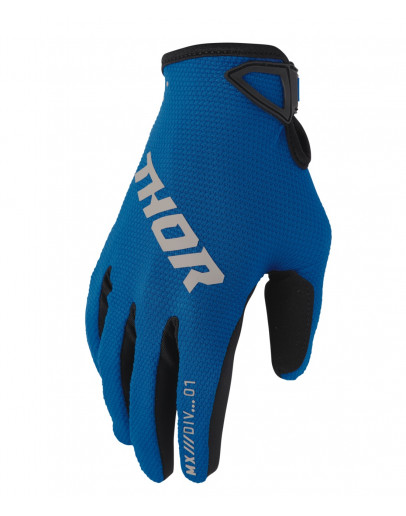 Rukavice Thor Ridemode Static blue detské
