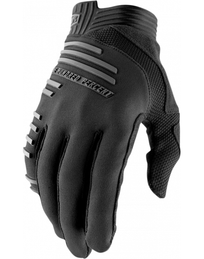 Rukavice 100% R-CORE black/gray