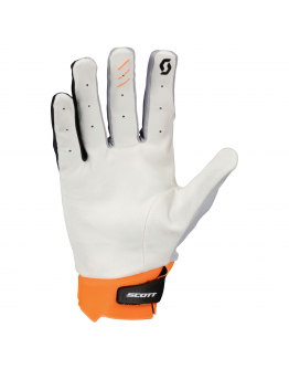 Rukavice SCOTT Evo Race bright white/shocking orange