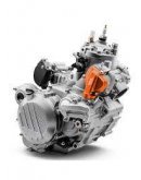 Kryt "exhaust control" KTM EXC 250/300,Husqvarna TE 250/300,oranžový