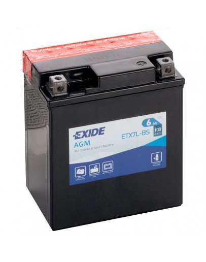 Batéria Exide ETX7L-BS 12V 6Ah