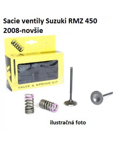 Ventily výfukové oceľové Suzuki RMZ 450 2008-2024