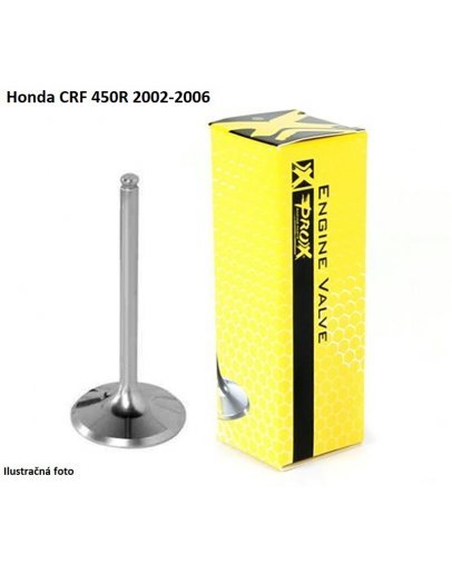 Ventil výfukový OCEĽOVÝ Honda CRF 450R 2002-2006