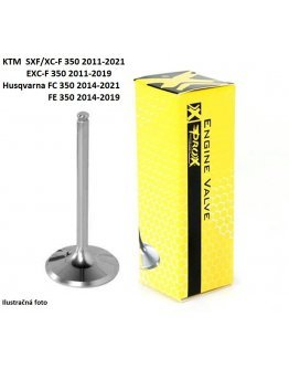 Ventil sací TITÁN KTM SXF/XC-F 350 2011-2022,EXC-F 350 2012-2019,Husqvarna FC/FE 350 2014-2022,Gas-Gas EC 350F