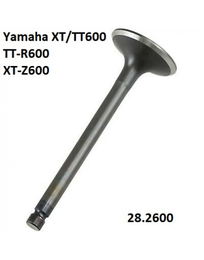 Ventil výfukový OCEĽOVÝ Yamaha XT/TT600,TT-R600,XT-Z600