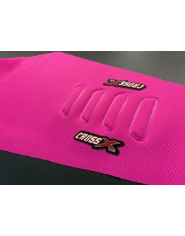 Poťah sedadla CrossX UGS wave Honda CRF 250 22-25,CRF 450 21-25 ružový