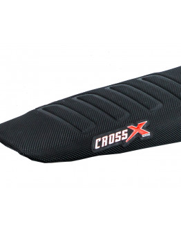 Poťah sedadla CrossX UGS wave Yamaha YFZ 450R 2014-2022 QUAD čierny