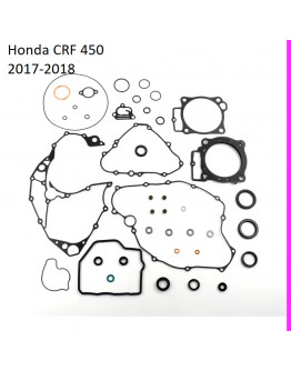 Kompletná sada tesnení s guferami Athena Honda CRF 450 2017-2018