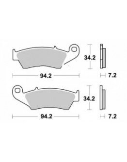 Brzdové platničky PERFECT BETA,GAS GAS,Honda,Kawasaki,Suzuki,Yamaha predné