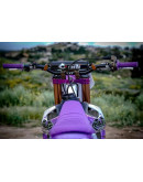 Rukoväte ODI LOCK-ON 1/2 WAFFLE MX s rýchlopalom PURPLE