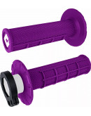 Rukoväte ODI LOCK-ON 1/2 WAFFLE MX s rýchlopalom PURPLE