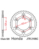 Rozeta Honda CR/CRF,BETA RR JT Twinstar 49 zubov