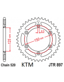 Rozeta KTM  JT dural oranžová 50 zubov