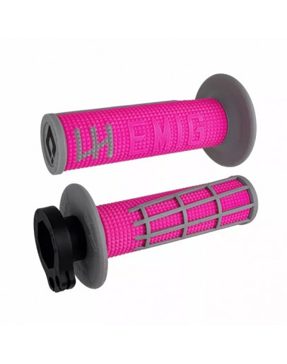 Rukoväte ODI EMIG 2.0 s rýchlopalom pink/grey