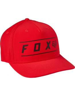 Šiltovka Fox Pinnacle Tech Flexfit flame red