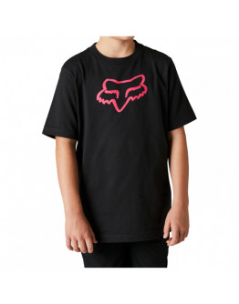 Detské tričko Fox Youth Legacy black/pink