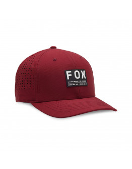 Šiltovka Fox Non Stop Tech Flexfit scarlet