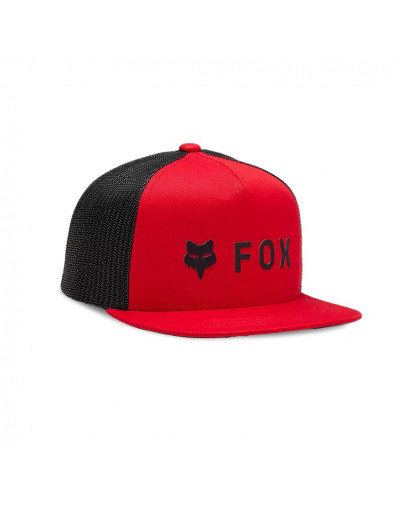 Detská šiltovka Fox Absolute Mesh Snapback flame red 